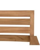 Gartenmöbelset 8/10 Personen - 1 rechteckiger Esstisch und 8 beigefarbene Gartenstühle