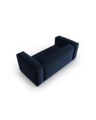 Canapé velours Verbena 2 places Bleu Roi - 150x94x73 cm