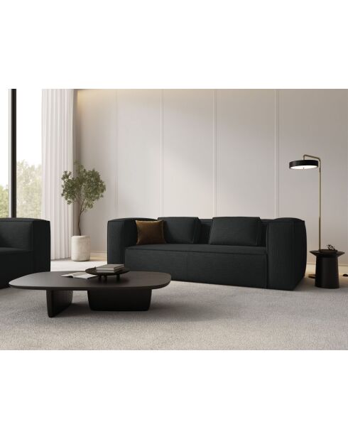 Verbena 3-Sitzer-Sofa Anthrazit - 200x94x73 cm
