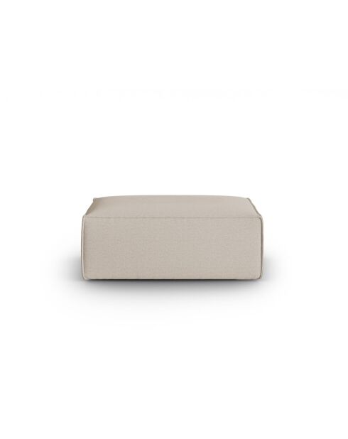 Pouf Verbena 1 place Beige - 100x69x40
