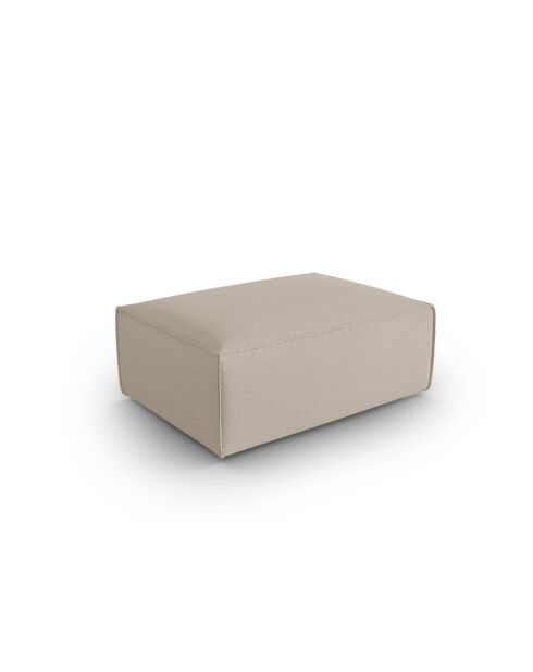 Pouf Verbena 1 place Beige - 100x69x40