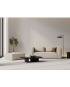 Pouf Verbena 1 place Beige - 100x69x40