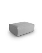 Pouf Verbena 1 place Gris - 100x69x40