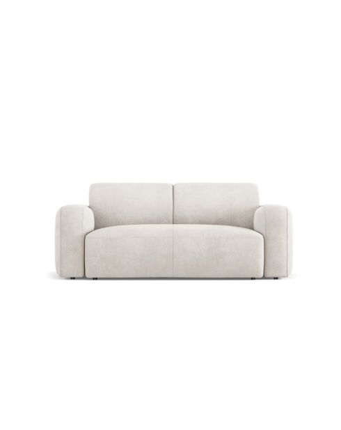 Sofá Boucle Jasmin de 2 plazas beige - 170x95x72