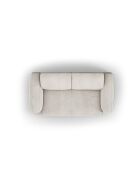 Sofá Boucle Jasmin de 2 plazas beige - 170x95x72