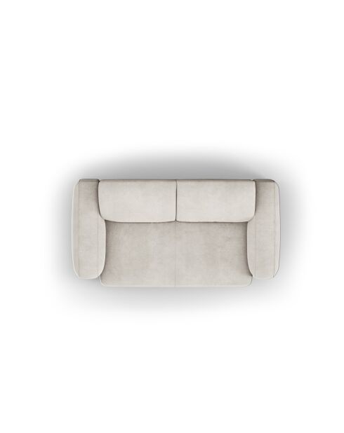 Sofá Boucle Jasmin de 2 plazas beige - 170x95x72