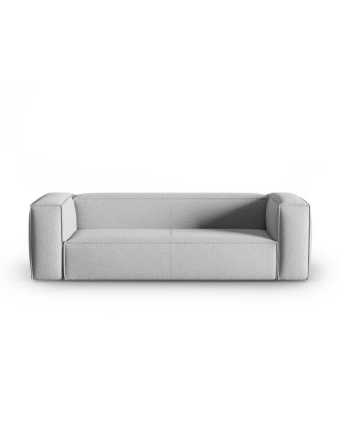 Graues 4-Sitzer-Sofa Verbena - 230x94x73
