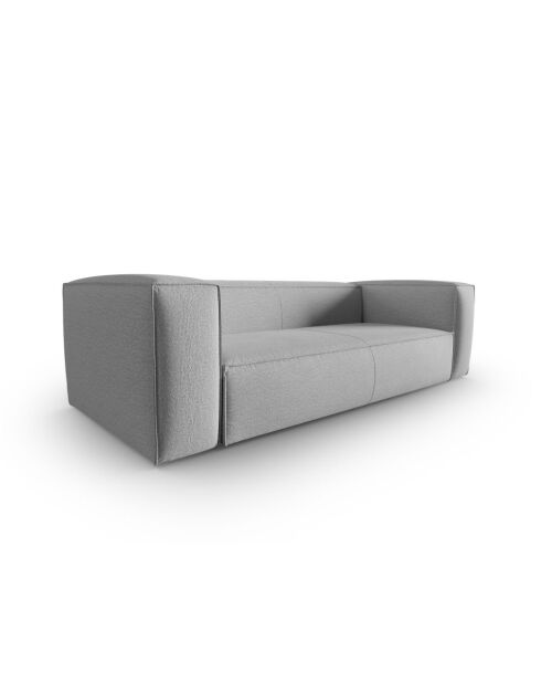 Graues 4-Sitzer-Sofa Verbena - 230x94x73