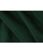 Divano angolare simmetrico in velluto verde bottiglia Vanda a 7 posti - 286x286x85 cm