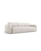 Sofá Boucle Jasmin de 3 plazas beige - 235x95x72