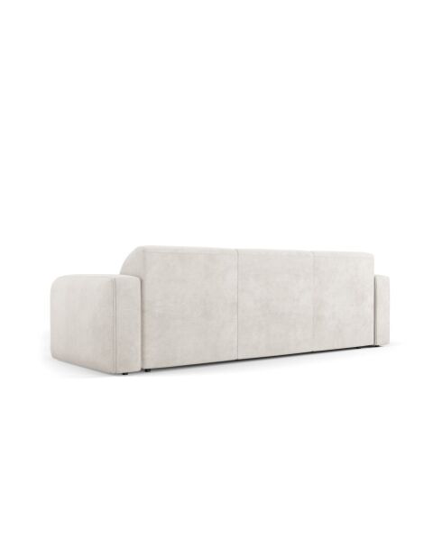Sofá Boucle Jasmin de 3 plazas beige - 235x95x72