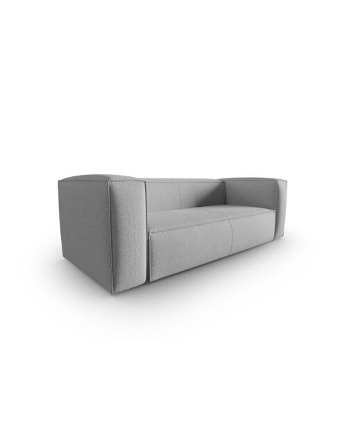 Graues 3-Sitzer-Sofa Verbena - 200x94x73 cm