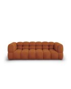 Aster Modulares 4-Sitzer-Sofa aus Terrakotta, Samt, 244 x 102 x 70