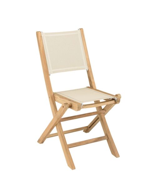 Set mobili da giardino 8/10 persone - 1 tavolo ovale allungabile e 6 sedie beige