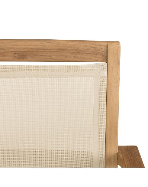 Juego de muebles de jardín para 10/12 personas: 1 mesa ovalada extensible y 8 sillones de color beige