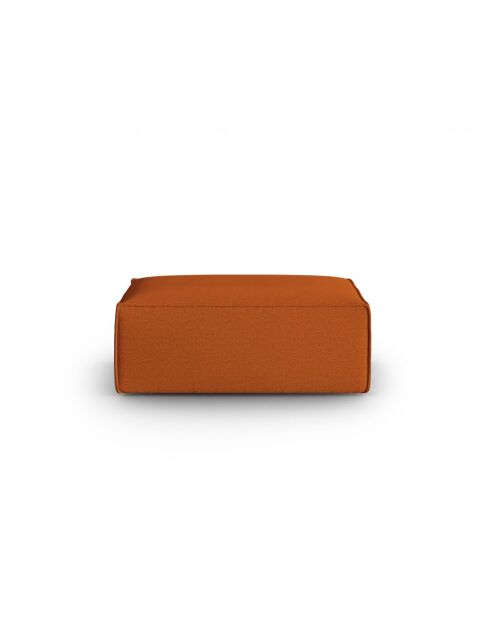 Verbena Terracotta 1-Sitzer-Fußhocker - 100x69x40