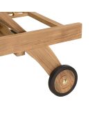 Bain de soleil textilène beige