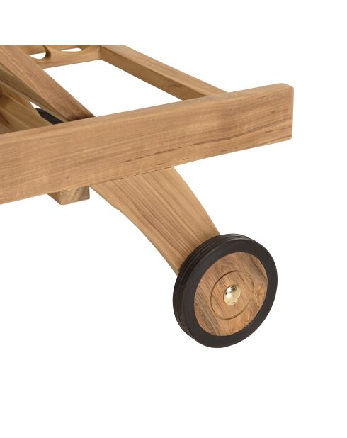 Bain de soleil textilène beige