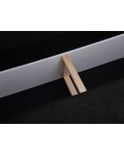 Vanda 4-zits converteerbare linkerhoekbank met opbergbox Zwart - 252x165x87 cm