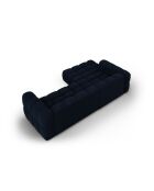 Modulares Ecksofa Aster aus Samt für 4 Personen, rechts, Königsblau — 272x162x70