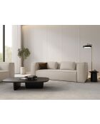 Verbena 3-Sitzer-Sofa Beige - 200x94x73 cm