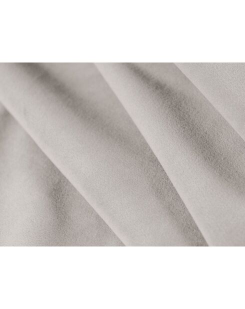 Aster Modulares Ecksofa aus Samt für 4 Personen, rechts, Hellbeige — 300x162x70