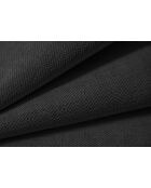 Linkes Ecksofa aus Strukturstoff Agave 2 Sitze Anthrazit - 240x160x75 cm