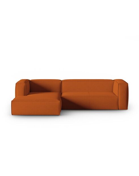 Verbena 4-Sitzer rechtes Ecksofa Terracotta - 282x166x73