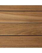 Ensemble de salon de jardin 8/10 pers - 1 Table rectangulaire extensible et 6 fauteuils beige