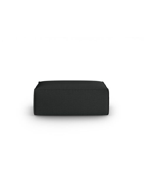 Pouf Verbena 1 place Anthracite - 100x69x40
