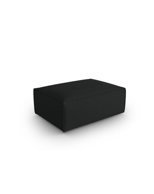 Pouf Verbena 1 place Anthracite - 100x69x40