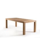 Set de muebles de jardín para 8/10 personas - 1 mesa rectangular modelo Denver y 6 sillones beige