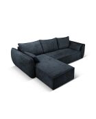 Vanda 4-zits converteerbare hoekbank rechts met opbergbox Royal Blue - 252x165x87 cm
