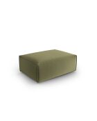 Pouf velours Verbena 1 place Vert Clair - 100x69x40