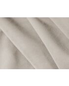 Verbena 4-Sitzer-Ecksofa links aus Samt Ecru - 282x166x73