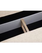 Vanda 4-zits converteerbare linkerhoekbank met opbergbox Lichtbeige - 252x165x87 cm