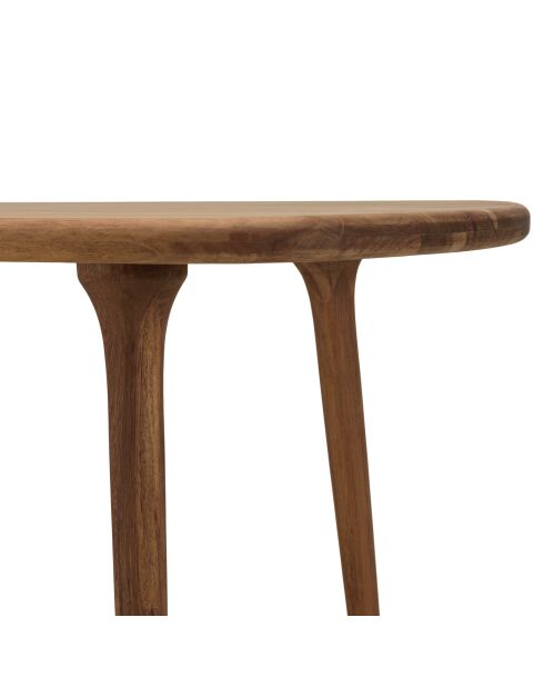 Gartentisch aus geöltem Angelikaholz 200x90cm beige