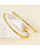 Pendientes blancos SEOLA STEEL