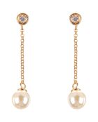 Weiße PERLESOA Ohrringe