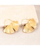 Boucles d'oreilles LOTUSA dorées