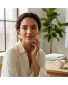 Boucles d'oreilles LOTUSA dorées