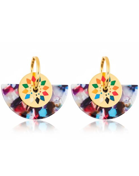 MULTICOLOR RIVER VALLEY Ohrringe