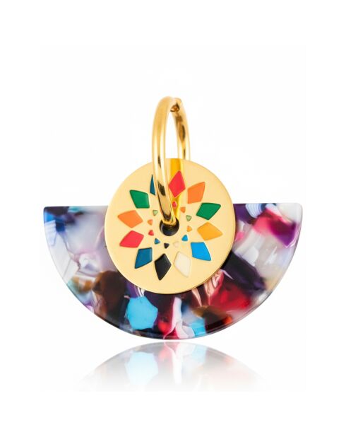 MULTICOLOR RIVER VALLEY Ohrringe