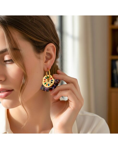 MULTICOLOR RIVER VALLEY Ohrringe