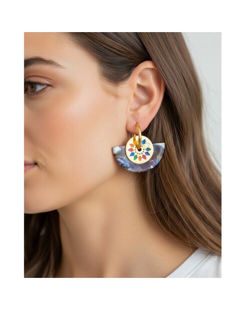 MULTICOLOR RIVER VALLEY Ohrringe