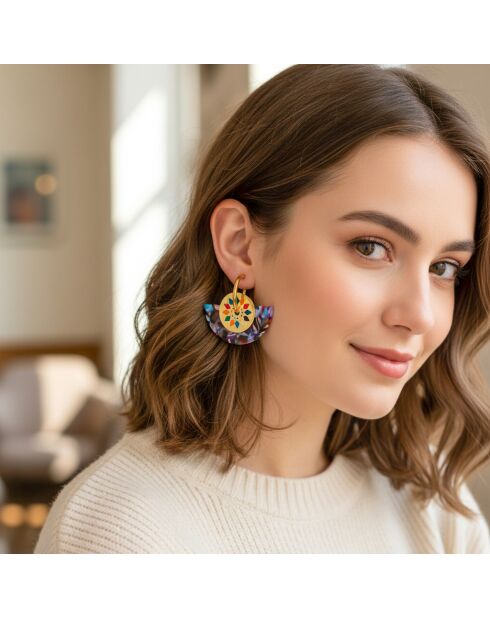 MULTICOLOR RIVER VALLEY Ohrringe