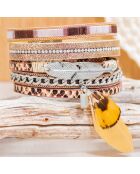 CUROSPE DO BRASIL beiges Armband