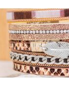 CUROSPE DO BRASIL beiges Armband