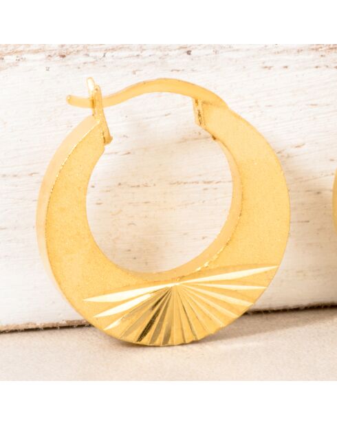 EKISA gouden oorbellen