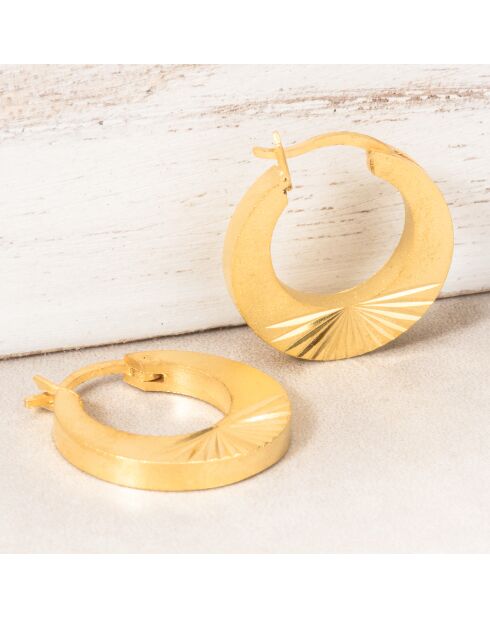 EKISA gouden oorbellen